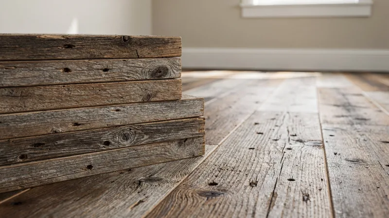 Reclaimed & Antique Wood Flooring service in Olathe, KS