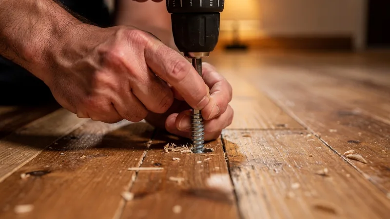 Squeaky Floor Repair service in Olathe, KS